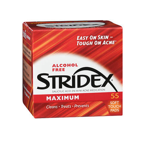 Stri-Dex, Daily Care Pads Maximum Strength, 55 each
