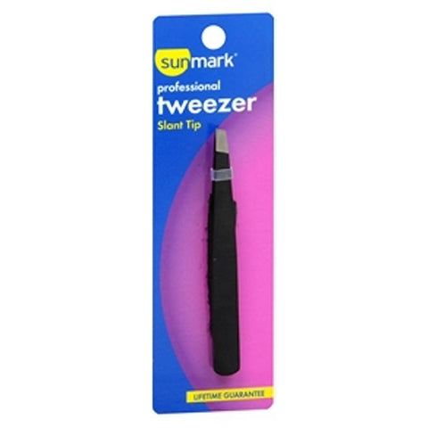 Sunmark, Professional Tweezer Slant Tip, 1 each