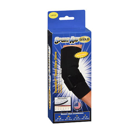 Scott Specialties, Elbow Tennis Sleeve Therma-Dry S-A Gold, Large 1 each