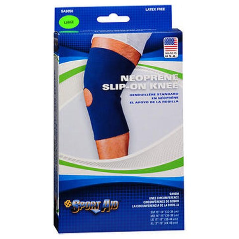 Sport Aid, Sportaid Knee Sleeve Open Patella, 15 to 17 Inch, Large