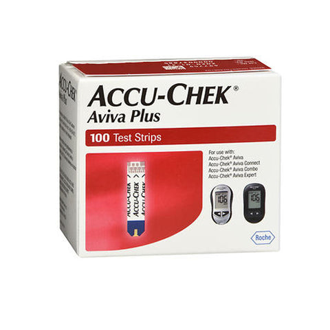Accu-Chek, Aviva Plus Test Strips, Box Of 1