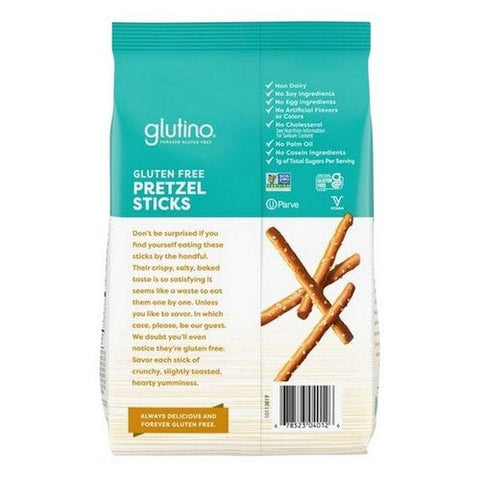 Glutino, Pretzel Sticks, 8 Oz(Case Of 12) Glutino