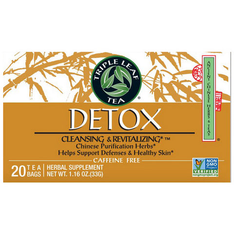 Triple Leaf Tea, Detox Tea, 20 bags
