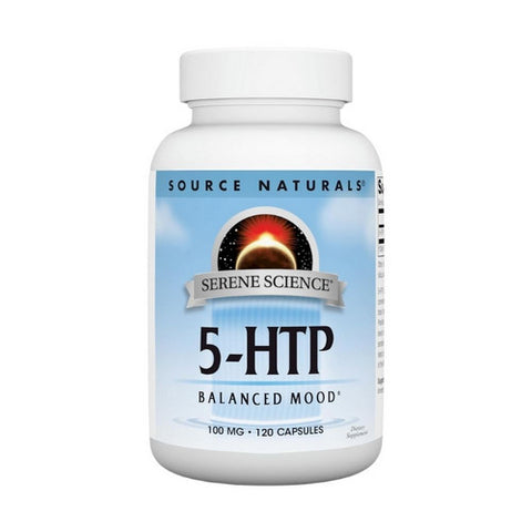 Source Naturals, 5-HTP, 100 mg, 120 caps