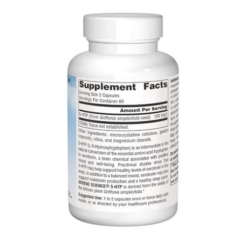 Source Naturals, 5-HTP, 50 mg, 120 caps