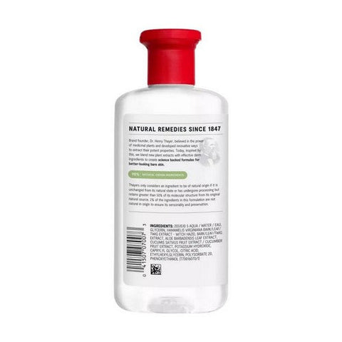 Thayers, Witch Hazel Facial Toner Alcohol-Free Cucumber, 12 Oz Thayers