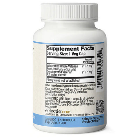 Eclectic Herb, Valerian sitchensis, 90 Caps