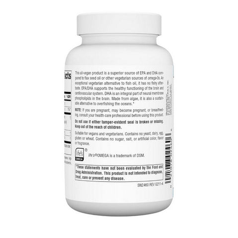 Source Naturals, Omega-3 Vegan EPA-DHA, 350 mg, 90 sgels