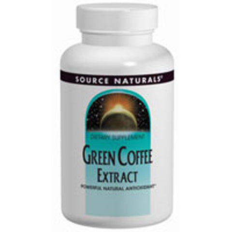 Green Coffee Extract 120 tabs by Source Naturals