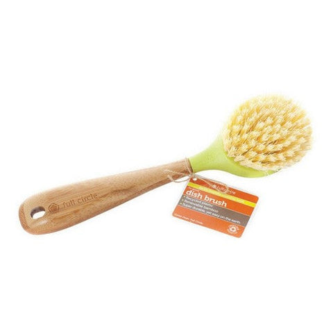 Full Circle Home, Be Good Dish Brush, Bamboo 1 Count Full Circle Home