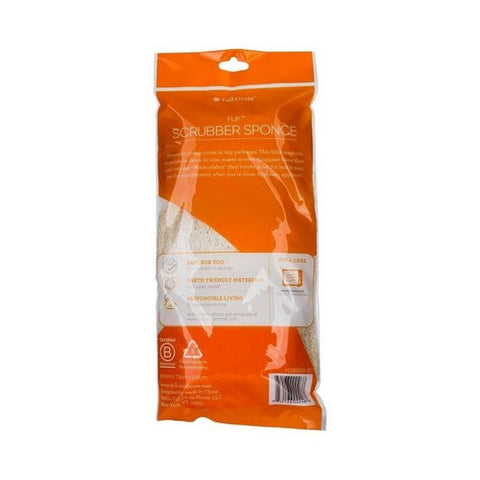 Full Circle Home, Flip Loofah Scrubber Sponge, 3 ct(case of 12) Full Circle Home