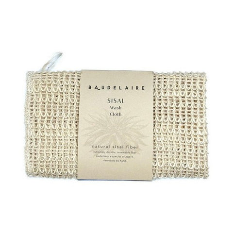 Baudelaire, Sisal Wash Cloth, 1 COUNT