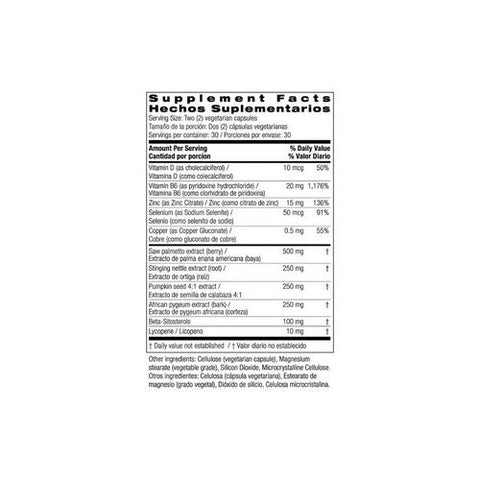 Bio Nutrition, Prostate Wellness, 60 VEG CAPS Bio Nutrition