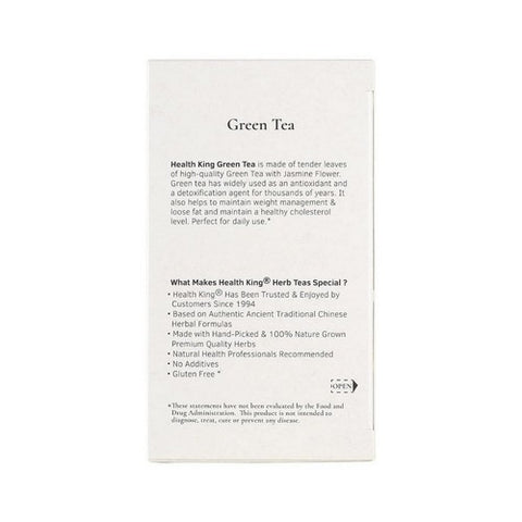 Health King, GREEN TEA, 20 BAGS
