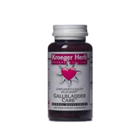 Kroeger Herb, Gallbladder Care, 100 VCaps