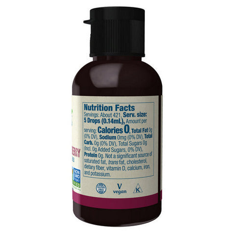 Now Foods, BetterStevia Liquid Pomegranate Blueberry, 2 Oz Now Foods