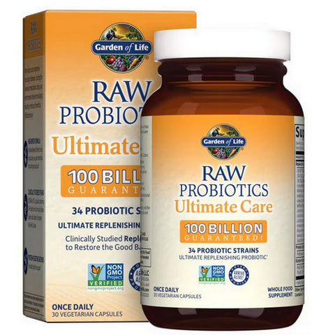 Garden of Life, Garden Of Life Raw Probiotics Ultimate Care, 30 Caps