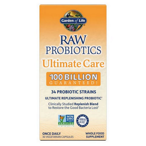 Garden of Life, Garden Of Life Raw Probiotics Ultimate Care, 30 Caps
