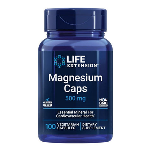 Life Extension, Magnesium Caps, 500 mg, 100 Vcaps