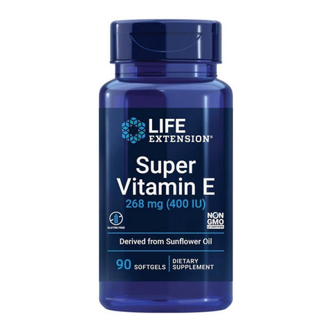 Life Extension, Super Vitamin E, 268 mg (400 IU), 90 SoftGels
