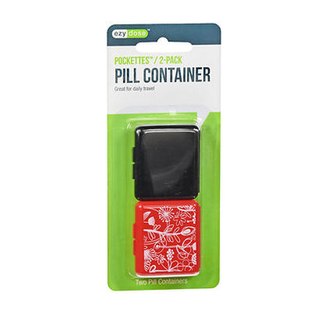 Ezy Dose, Ezy-Dose Indestructo Pill Boxes, 2 Each