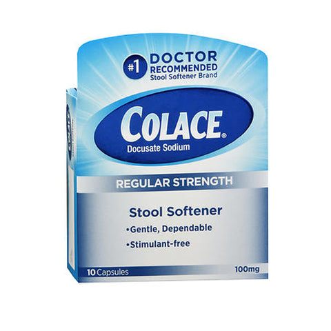 Colace, Stool Softner, 100 mg, 10 Caps
