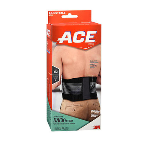Ace, Adjustable Back Brace, 1 Each