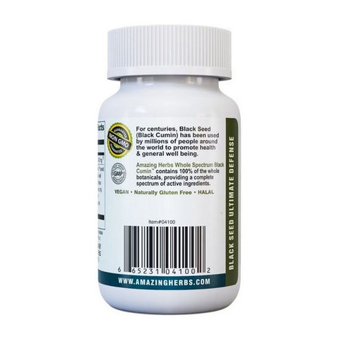 Amazing Herbs, Ultimate Black Seed, 100 Caps