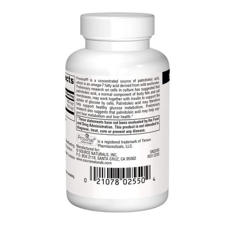 Source Naturals, Provinal Omega-7, 30 Softgel