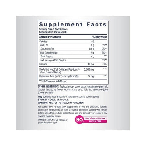 Neocell Laboratories, Beauty Burst, 60 Chews, Fruit punch Neocell Laboratories