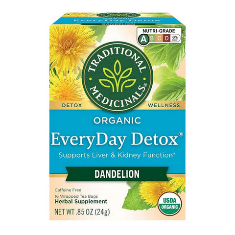Traditional Medicinals, Everyday Detox Dandelion, 16 Bag