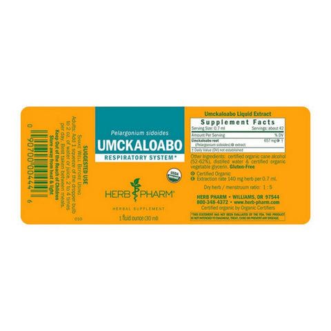 Herb Pharm, Umckaloabo, 1 oz