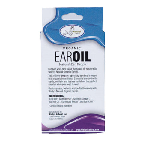 Wallys Natural Products, Organic Ear Oil, 1 Oz