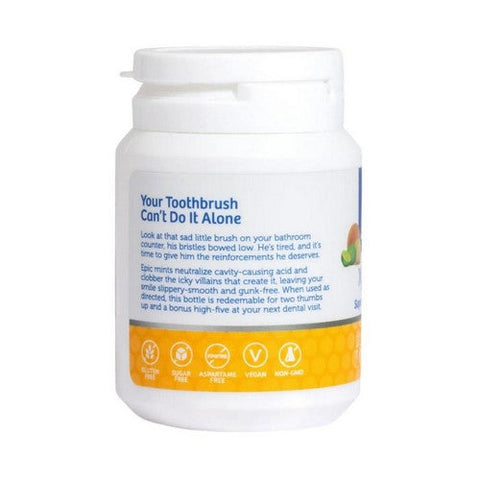 Epic Dental, Xylitol Mints Sugar Free Fresh Fruit, Fresh Fruit 180 Pc Epic Dental