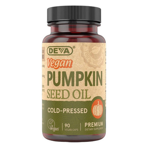 Deva Vegan Vitamins, Vegan Pumpkin Seed Oil, 90 Vcaps