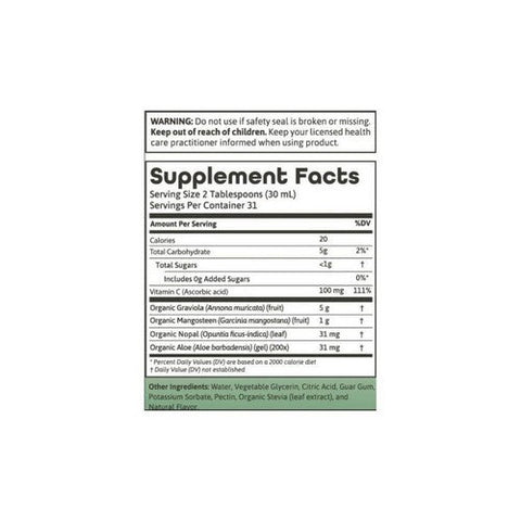 Dynamic Health Laboratories, Soursop Graviola Blend Mangosteen Nopal And Aloe, 32 Oz Dynamic Health Laboratories