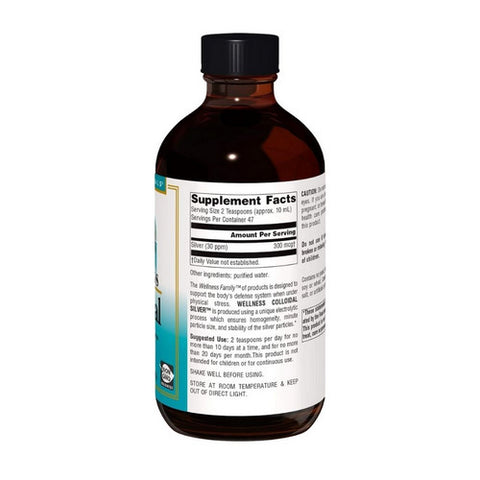 Source Naturals, Wellness Colloidal Silver, 16 Oz