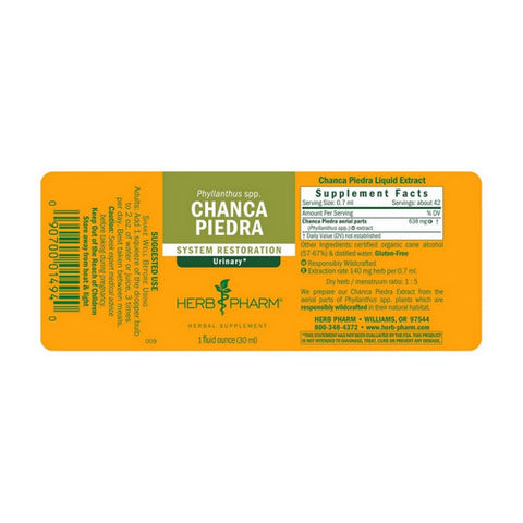 Herb Pharm, Chanca Piedra Extract, 1 Oz