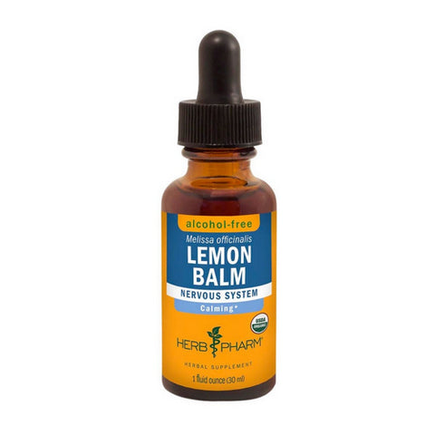 Herb Pharm, Lemon Balm Alcohol-Free, 1 Oz