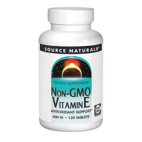 Source Naturals, Vitamin E  Non-GMO, 400 IU, 120 Tabs