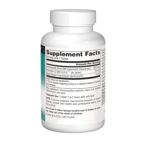 Source Naturals, Turmeric 500, 500 mg, 60 Tabs Source Naturals