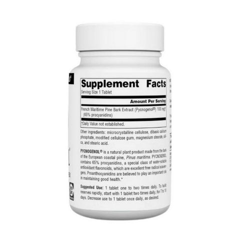 Source Naturals, Pycnogenol, 100 MG, 120 Tabs