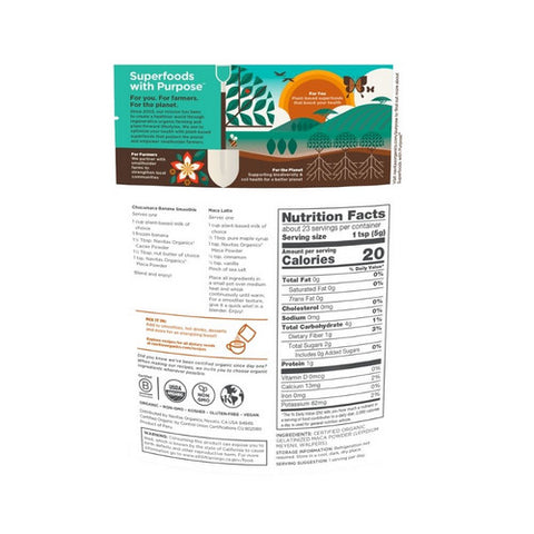 Navitas Organics, Organic Maca Powder, 4 Oz