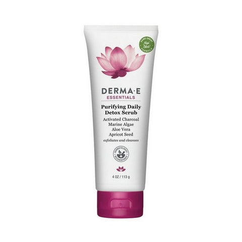 Derma e, Purifying Daily Detox Scrub, 4 Oz