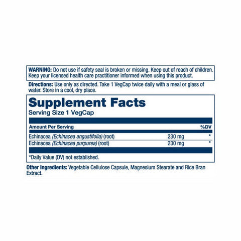 Solaray, Echinacea, 460 mg, 180 Caps Solaray