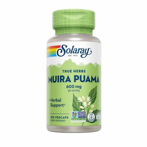 Solaray, Muira Puama, 600 mg, 100 Caps