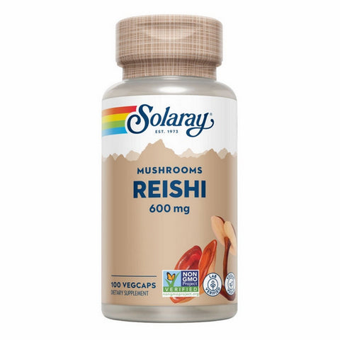 Solaray, Reishi Mushroom, 600 mg, 100 Caps