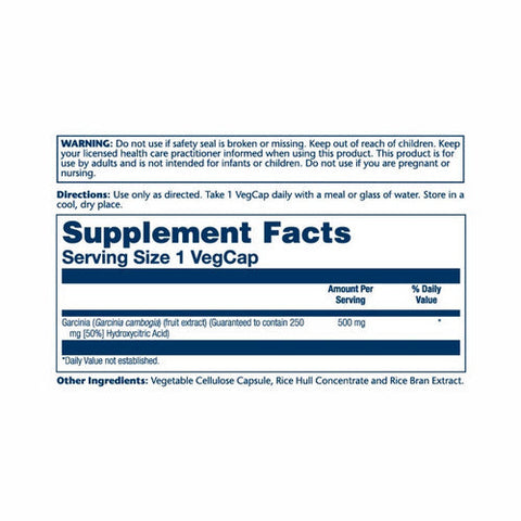 Solaray, Garcinia Cambogia Fruit Extract, 500 mg, 60 Caps Solaray