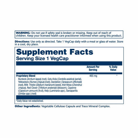 Solaray, Skin Blend SP-4, 100 Caps