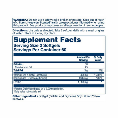 Solaray, Bio E Plus Selenium, 120 Softgels